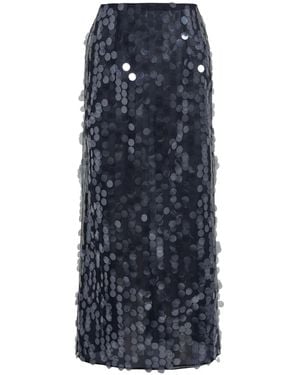 16Arlington Dia Midi Skirt - Blue