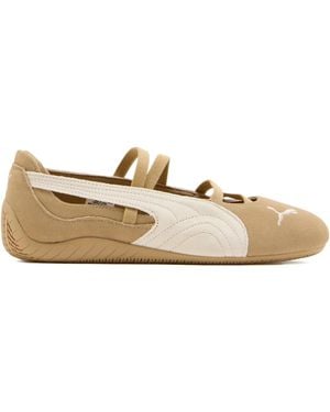 PUMA Speedcat Suede Sneakerinas - White