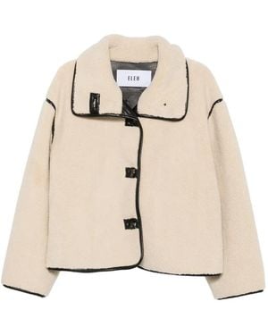 ELEH Jacke Mit Kontrastdetails - Natur