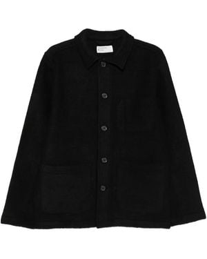 Universal Works Button-Front Patch-Pocket Jacket - Black