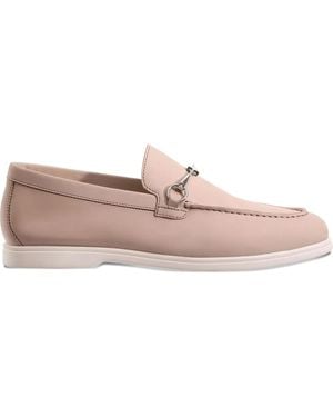 Högl Joe Leren Loafers Met Horsebit-Detail - Roze