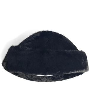 Stand Studio Lovali Faux-Fur Cap - Blue