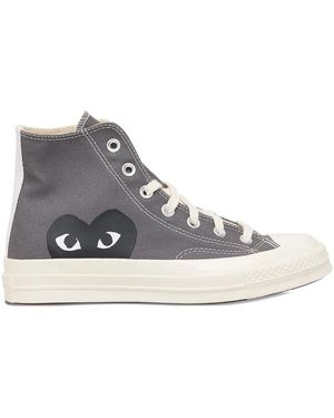 COMME DES GARÇONS PLAY X Converse Chuck 70 High-Top-Sneakers - Grau