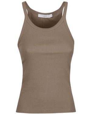 IRO Ribbed Top - Brown