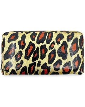 Chrome Hearts Cemetery Cross Leather Wallet - Black