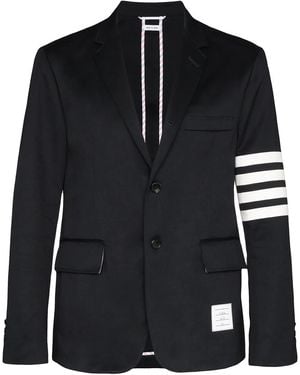 Thom Browne Striped Blazer - Blue