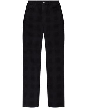 Carhartt Logo-Patch Jeans - Black