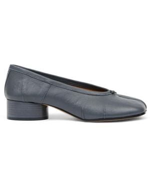 Maison Margiela Tabi Ballerina-Style Court Shoes - Blue