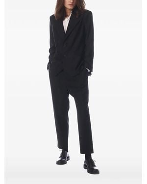 Tessitura Silk Blazer - Black