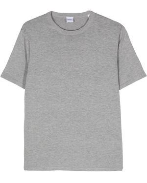 Aspesi T-Shirt Lavorata A Maglia - Grigio