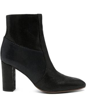 Chie Mihara Etyu Stiefeletten Mit Eidechsen-Effekt - Schwarz