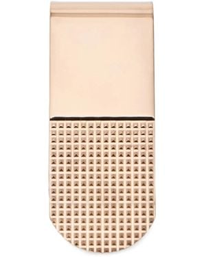 Giorgio Armani Knurled Money Clip - White
