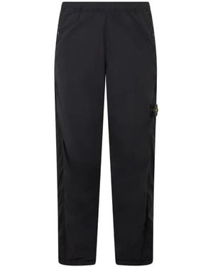 Stone Island 3100017 Ultralight Nylon Stretch-Tc Trousers - Black