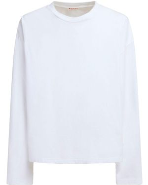 Marni Long-Sleeve T-Shirt - White