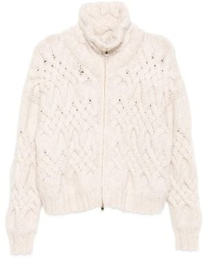 N.Peal Cashmere Cardigan Hero - Neutre