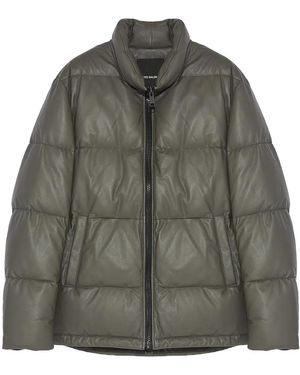 Yves Salomon Down Padded Jacket - Green