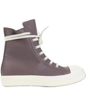 Rick Owens High-Top Trainers - Brown