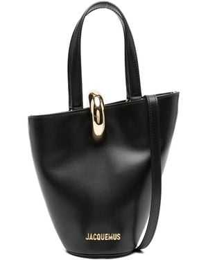 Jacquemus Le Petite Bambola Bucket Bag - Black