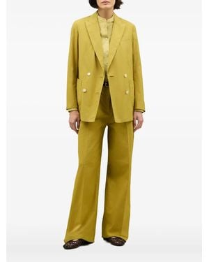Boglioli Double-Breasted Blazer - Yellow