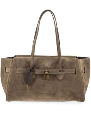 Brunello Cucinelli Klassische Schultertasche - Braun