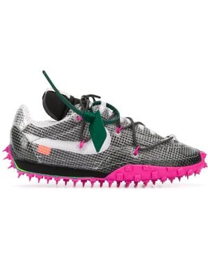 NIKE X OFF-WHITE Waffle Racer Sp /Fuchsia" Trainers - Grey