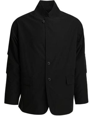 Daiwa Pier39 Button-Up Flap-Pocket Jacket - Black