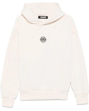 Barrow Sudadera con capucha y logo - Blanco
