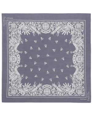 Fortela Apache-Print Cotton Bandana - Grey