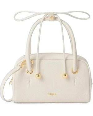 Furla Poppy Dome Bag - White