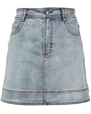 Aje. Embrace Jeans-Minirock - Blau