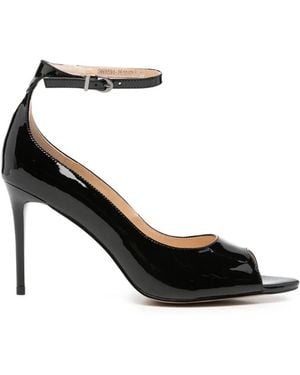 SERGIO MORETTI FIRENZE Peep-Toe Court Shoes - Black