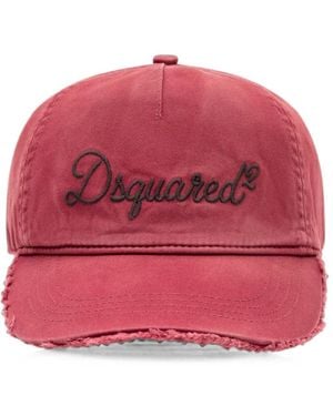 DSquared² Baseball Cap - Rosso