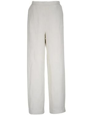Peter Cohen Elasticated Pants - White