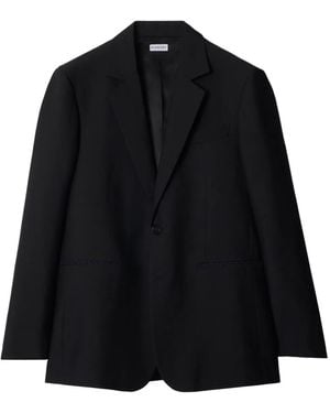 Burberry ウール ジャケット - ブラック