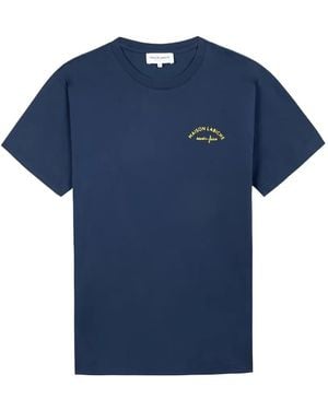 Maison Labiche エンブロイダリー Tシャツ - ブルー