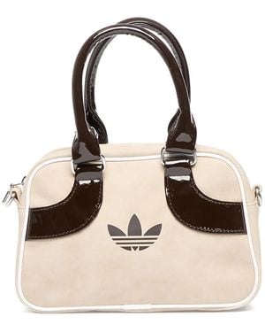 adidas Mini Bowling Logo Tote Bag - Natural