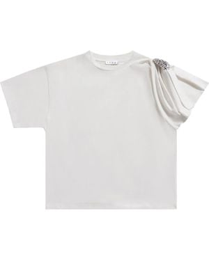 Area T-Shirt Con Decorazione - Bianco