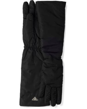 Prada Re-Nylon Gloves - Black