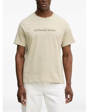 Michael Kors Camiseta Con Letras Del Logo - Neutro