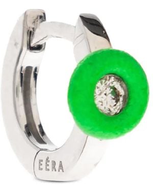 Eera Boucles D'Oreille À Ornements En Cristal - Vert