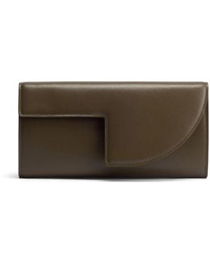 Patou Chain Clutch Bag - Brown