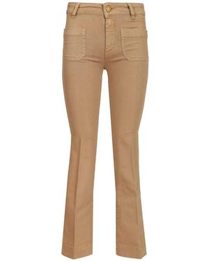 The Seafarer Pantalones Francoise Con Bolsillo Frontal - Neutro