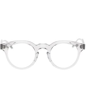 Matsuda Brille Mit Rundem Gestell - Grau