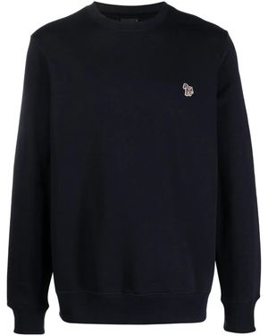 Paul Smith ゼブラパッチ スウェットシャツ - ブルー
