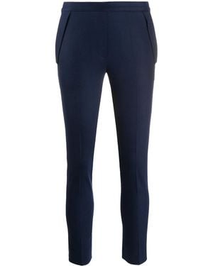 Kiton Knitted Slim-Fit Pants - Blue