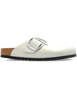 Birkenstock Clogs Boston Big Buckle - Bianco