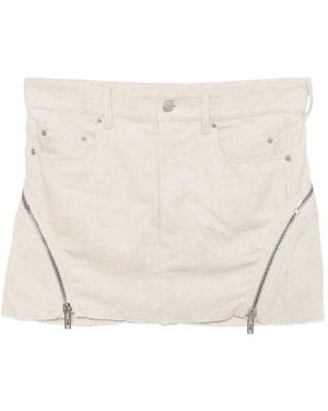 Rick Owens Bolan Banana Mini Skirt - Natural
