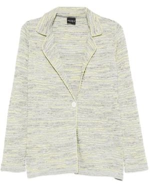 Neera Bouclé lurex blazer - Weiß