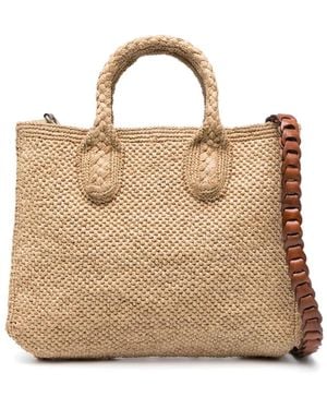 IBELIV Rary Woven Tote Bag - Natural