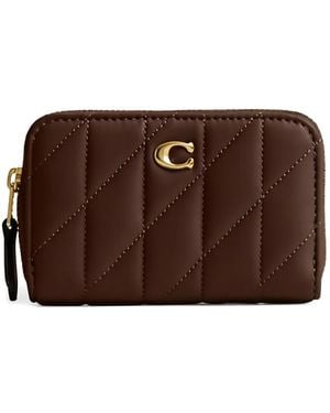 COACH Zip-Around Wallet - Brown